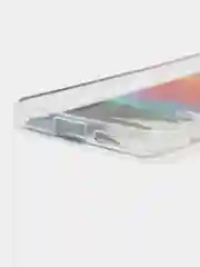 Темно-синий силиконовый чехол Mi 11t рисунком,из органического стекла