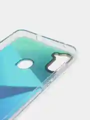 Оранжевый силиконовый чехол Samsung A11 M11 рисунком,из органического стекла