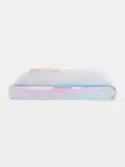 Лавандовый чехол силиконовый для Note 11, с рисунком, из органического стекла