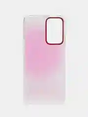 Фуксия чехол силиконовый для Note 11 Pro, с рисунком, из органического стекла