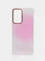 Фуксия чехол силиконовый для Note 11 Pro, с рисунком, из органического стекла