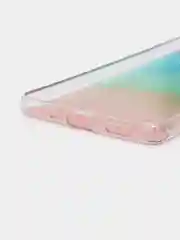 Конфетный силиконовый чехол Samsung M52 рисунком,из органического стекла