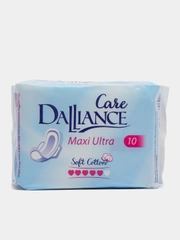 Прокладки гигиенические DALLIANCE Care Maxi Ultra, 10 шт