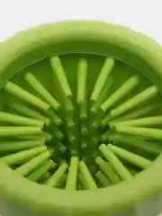 Зеленый лапомойка для собак и кошек, силиконовая
