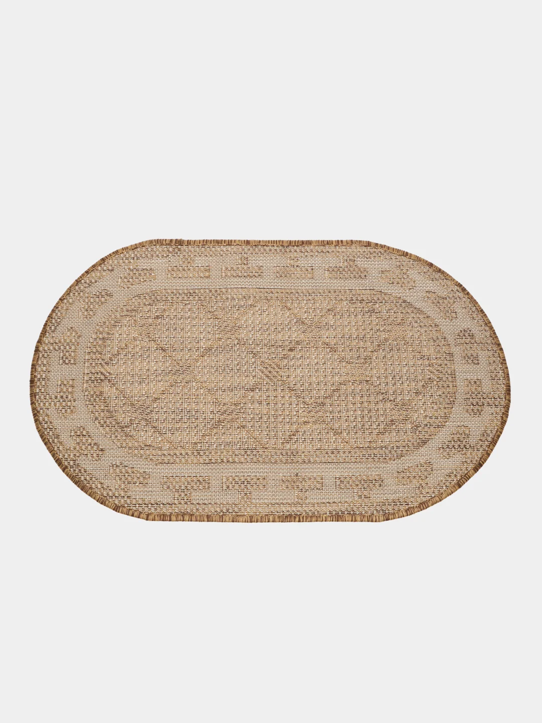 Коврик овальный, интерьерный, 50 x 80 см