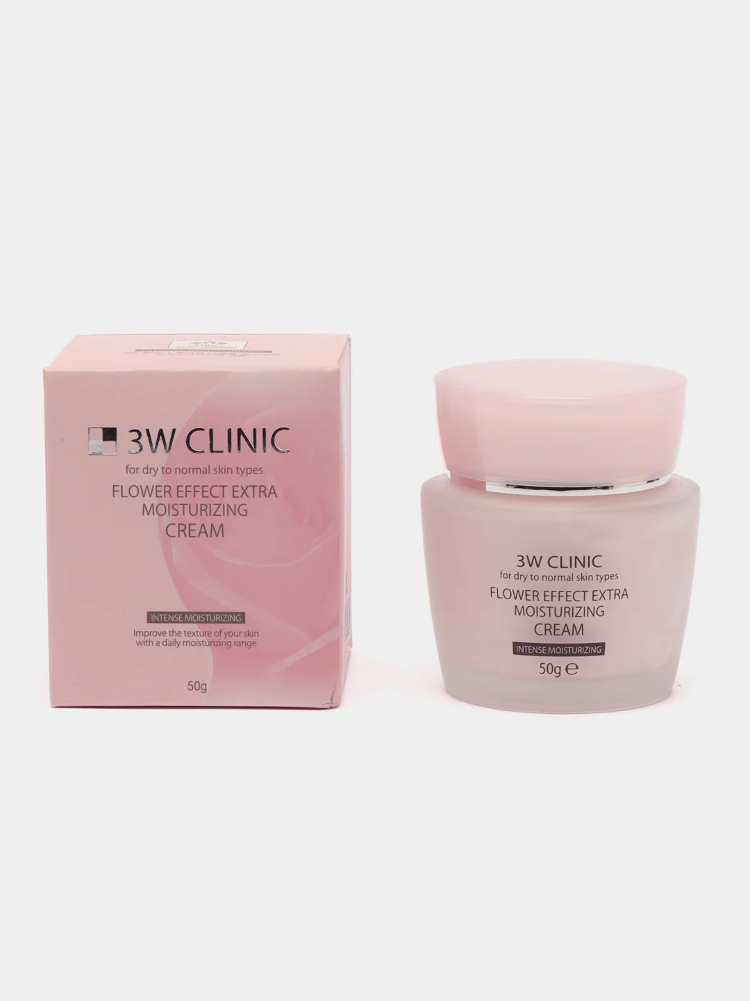 Крем увлажняющий для лица с цветочными экстрактами 3W Clinic Flower Moistur Cream 50 мл
