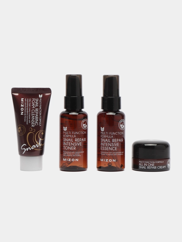 Набор миниатюр MIZON Snail Miniature Set (30мл+50мл+50мл+15г)