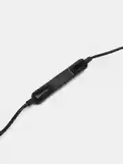 Черный наушники внутриканальные Crystal, микрофон, кабель 1.2 м, Jack 3,5 mm