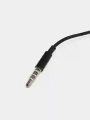 Черный наушники внутриканальные Crystal, микрофон, кабель 1.2 м, Jack 3,5 mm
