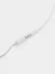 Белый наушники внутриканальные Crystal, микрофон, кабель 1.2 м, Jack 3,5 mm