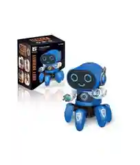 Синий игрушка "Танцующий робот. Осьминожка"