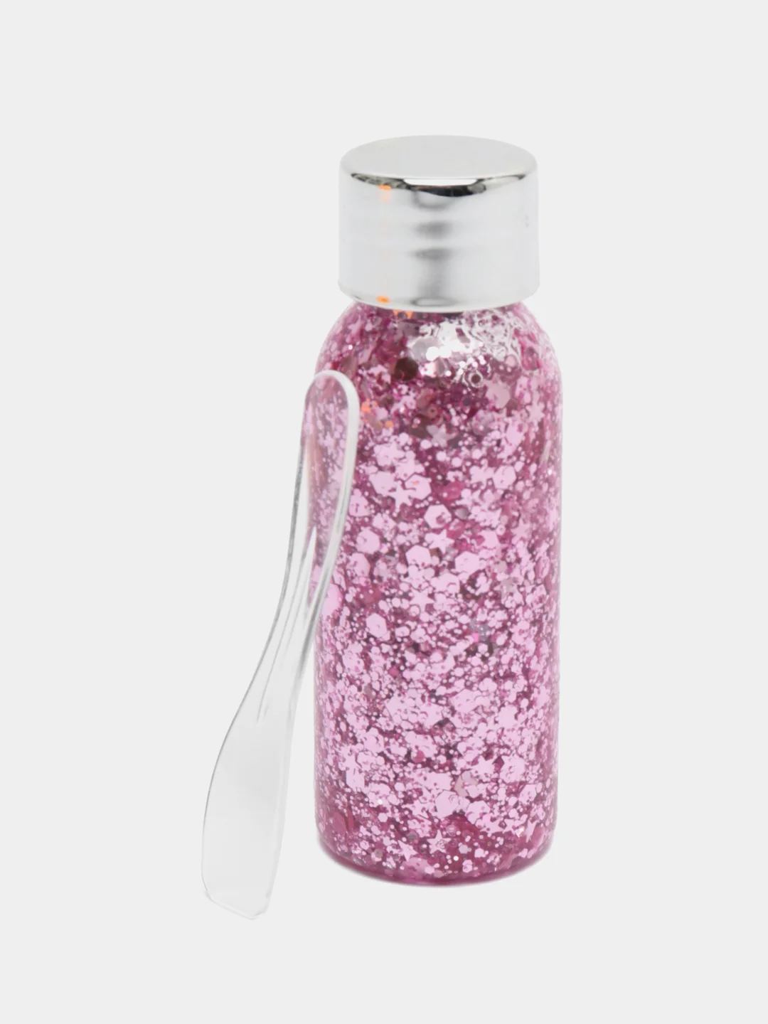 Розовый глиттер - гель для лица, тела и волос, блестки Handaiyan Glitter 9 цветов