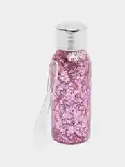 Розовый глиттер - гель для лица, тела и волос, блестки Handaiyan Glitter 9 цветов