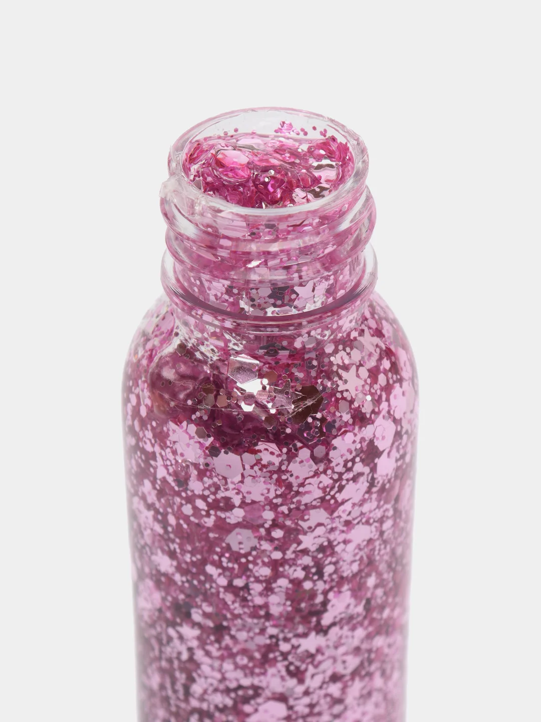 Розовый глиттер - гель для лица, тела и волос, блестки Handaiyan Glitter 9 цветов