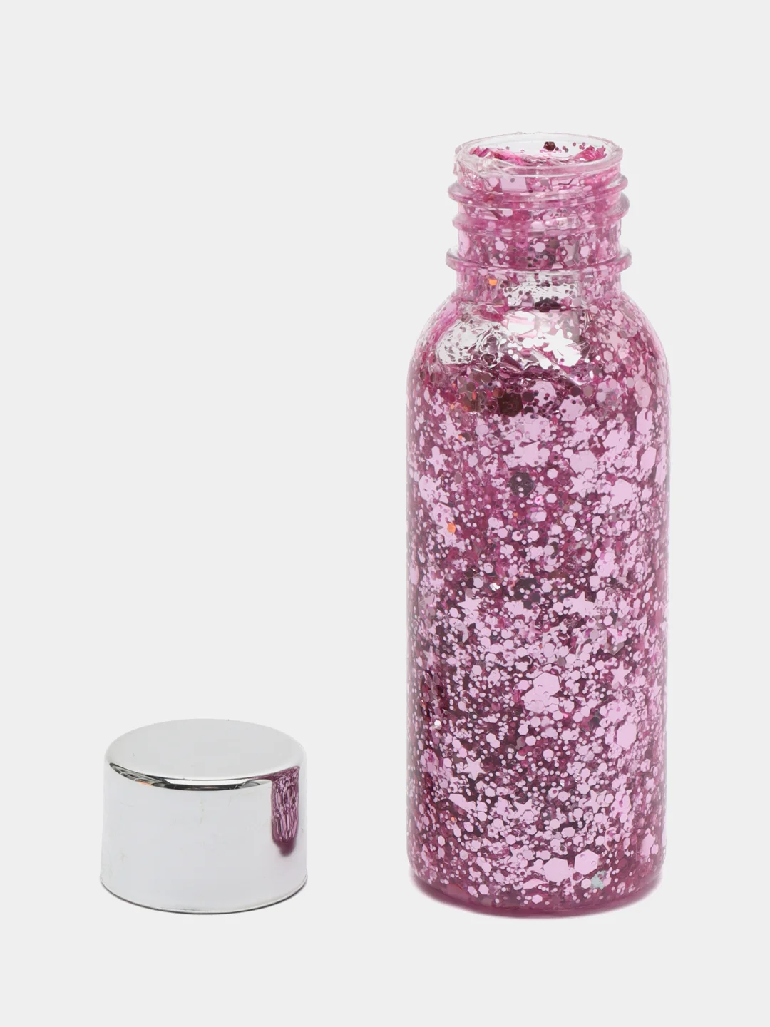 Розовый глиттер - гель для лица, тела и волос, блестки Handaiyan Glitter 9 цветов