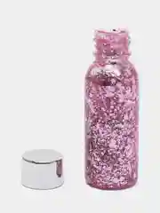 Розовый глиттер - гель для лица, тела и волос, блестки Handaiyan Glitter 9 цветов