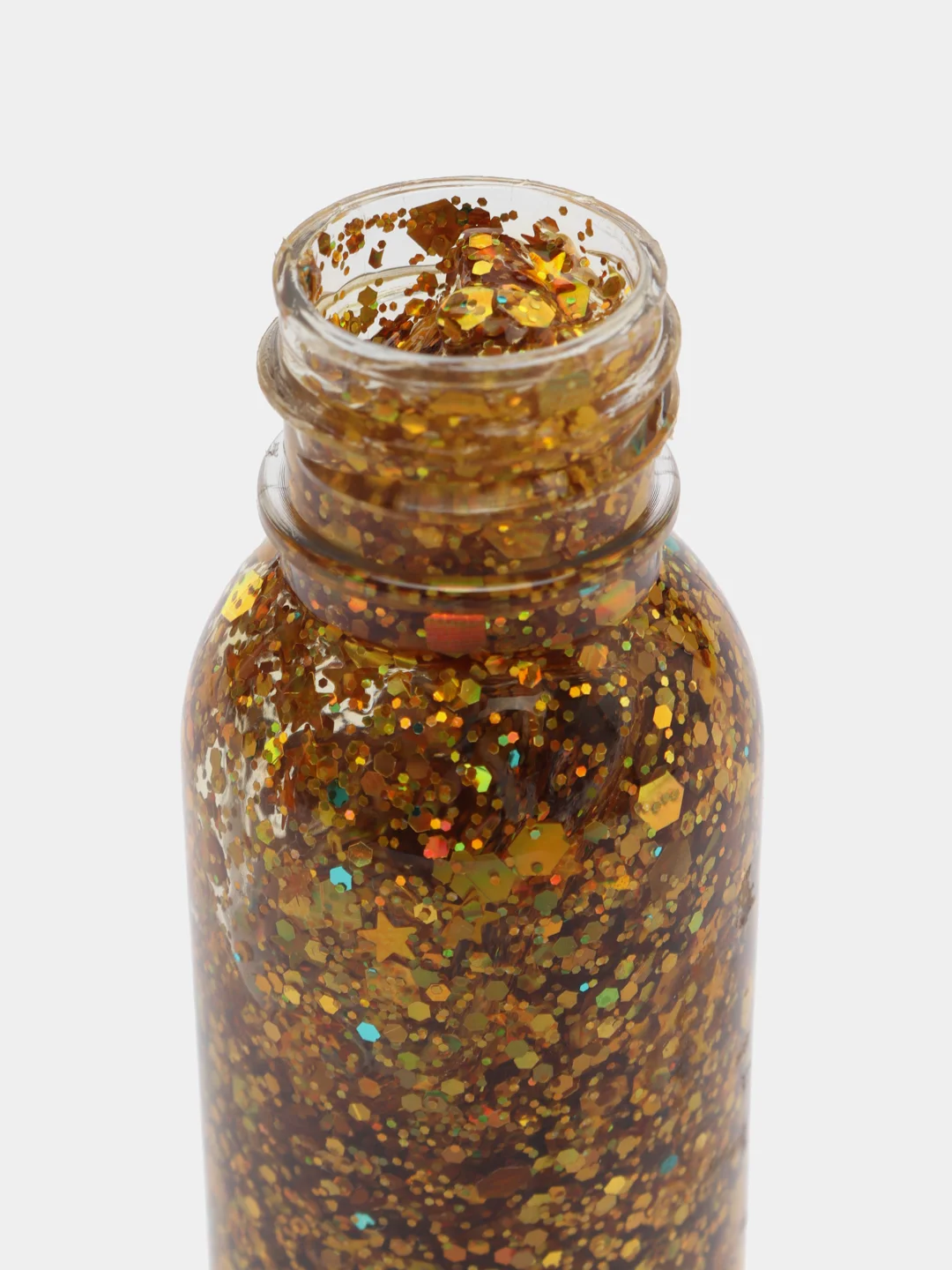 Золотой глиттер - гель для лица, тела и волос, блестки Handaiyan Glitter 9 цветов
