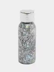 Серебряный глиттер - гель для лица, тела и волос, блестки Handaiyan Glitter 9 цветов