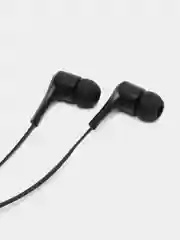 Черный наушники Celebrat D3 HEAY EARPHONES  black/white (с микрофоном)