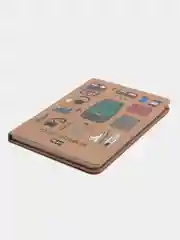 Бежевый скетчбук А6 MyArt Pocket, с резинкой, 48 листов. Проф-Пресс