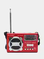 Радио Waxiba XB-322 AM/FM, с фонарем и mp3 плеером, USB, SD