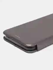 Серебряный чехол книжка Tecno Spark GO 2022, Tecno Spark 8C / Техно Спарк Го 2022, Спарк 8С