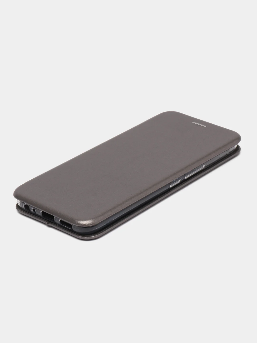Серебряный чехол книжка Tecno Spark GO 2022, Tecno Spark 8C / Техно Спарк Го 2022, Спарк 8С