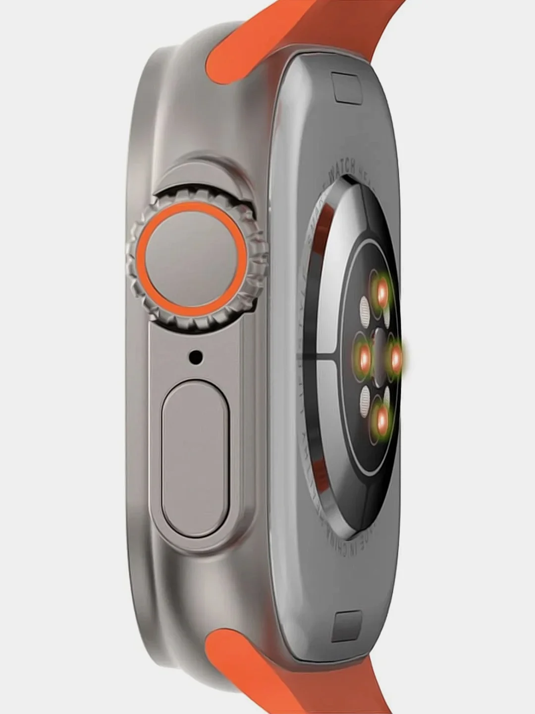 Черный умные часы X8 Ultra Smart Watch, 49 мм, 2 цвета