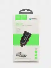 Черный автомобильное зарядное устройство HOCO Z32, быстрая зарядка QC3.0, 1 x USB, 3A, 18W