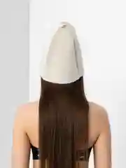 Золотой шапка банная, классическая, с вышивкой