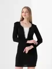 Черный платье вечернее женское