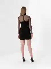 Черный платье вечернее