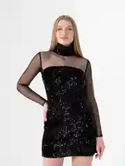 Серебряный платье вечернее