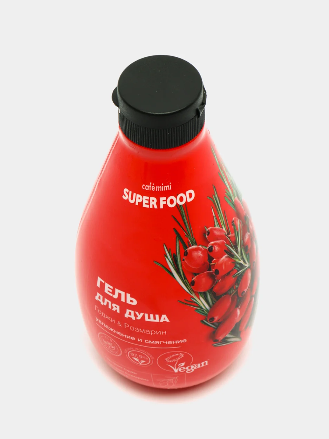 Cafe Mimi Super Food Гель для душа Годжи и Розмарин 370 мл