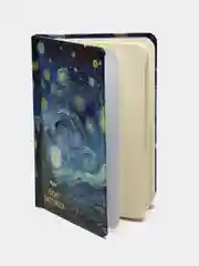 Темно-синий скетчбук А6 MyArt Pocket, с резинкой, 48 листов. Проф-Пресс