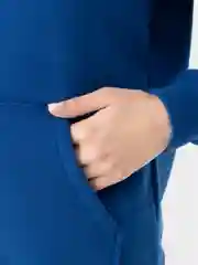 Синий женский спортивный костюм