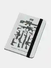 Горчичный скетчбук А6 MyArt Pocket, с резинкой, 48 листов. Проф-Пресс