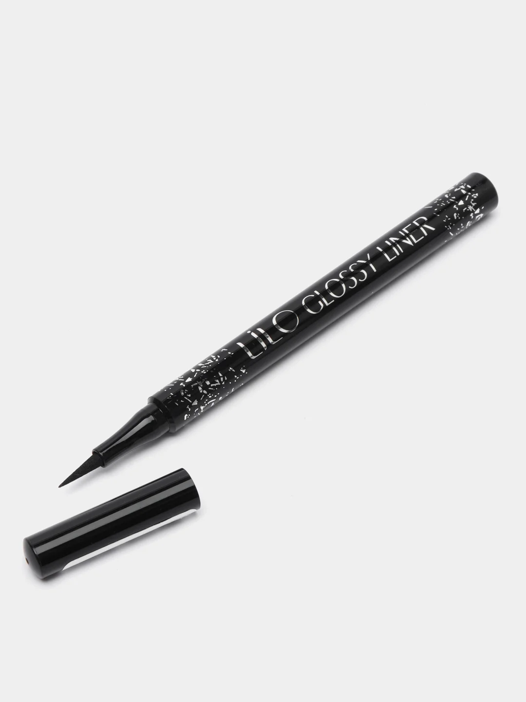Подводка фломастер для глаз LiLo GLOSSY LINER, черный