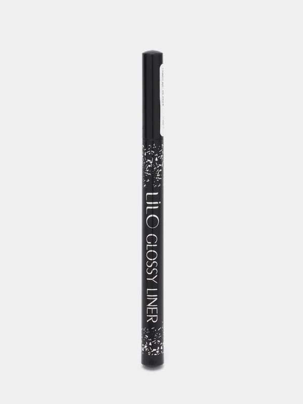 Подводка фломастер для глаз LiLo GLOSSY LINER, черный