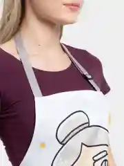 Белый фартук, бабушке