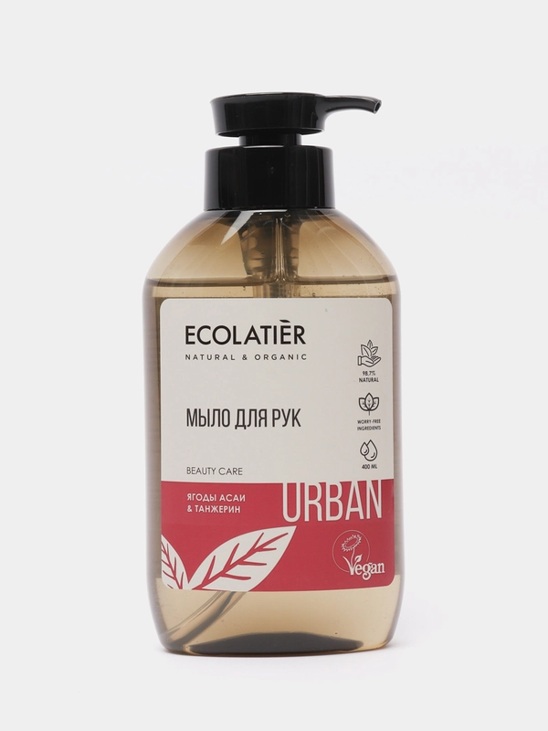 Жидкое мыло для рук Ягоды асаи и танжерин Ecolatier Urban 400 мл