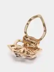 Бежевый меланж кольцо муфта для платка