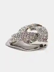 Серебряный кольцо муфта для платка