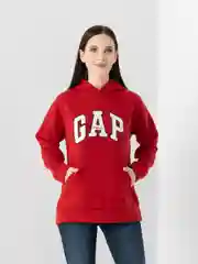 Красный худи женское, с капюшоном