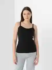 Черный майка женская