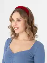 Ободок для волос бархатный