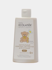 Ecolatier baby Натуральный комплекс экстрактов8в1 Здоровая кожа для купания детей 0+ 250мл