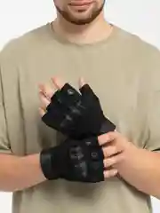 Черный перчатки тактические, мужские