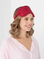 Вишнёвый маска для сна на резинке, мягкая, 8 цветов