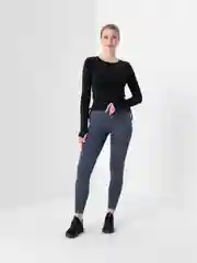 Черный топ спортивный на завязках